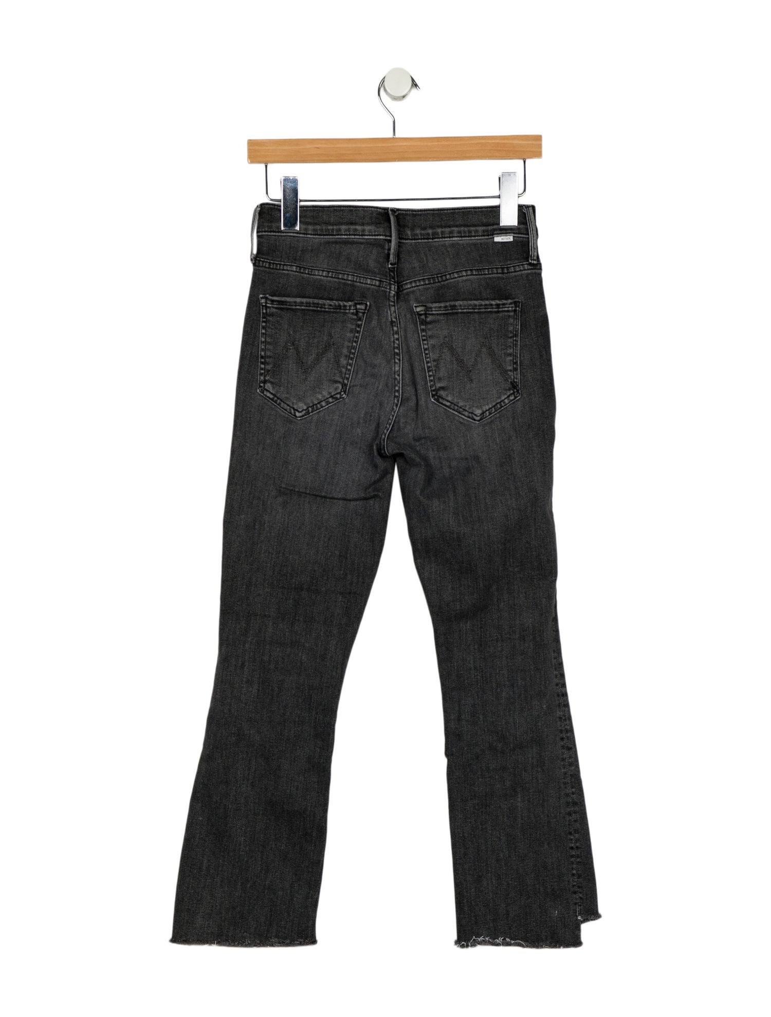 Mother Mid-Rise Straight Leg Jeans