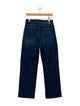 Mother Mid-Rise Wide Leg Jeans
