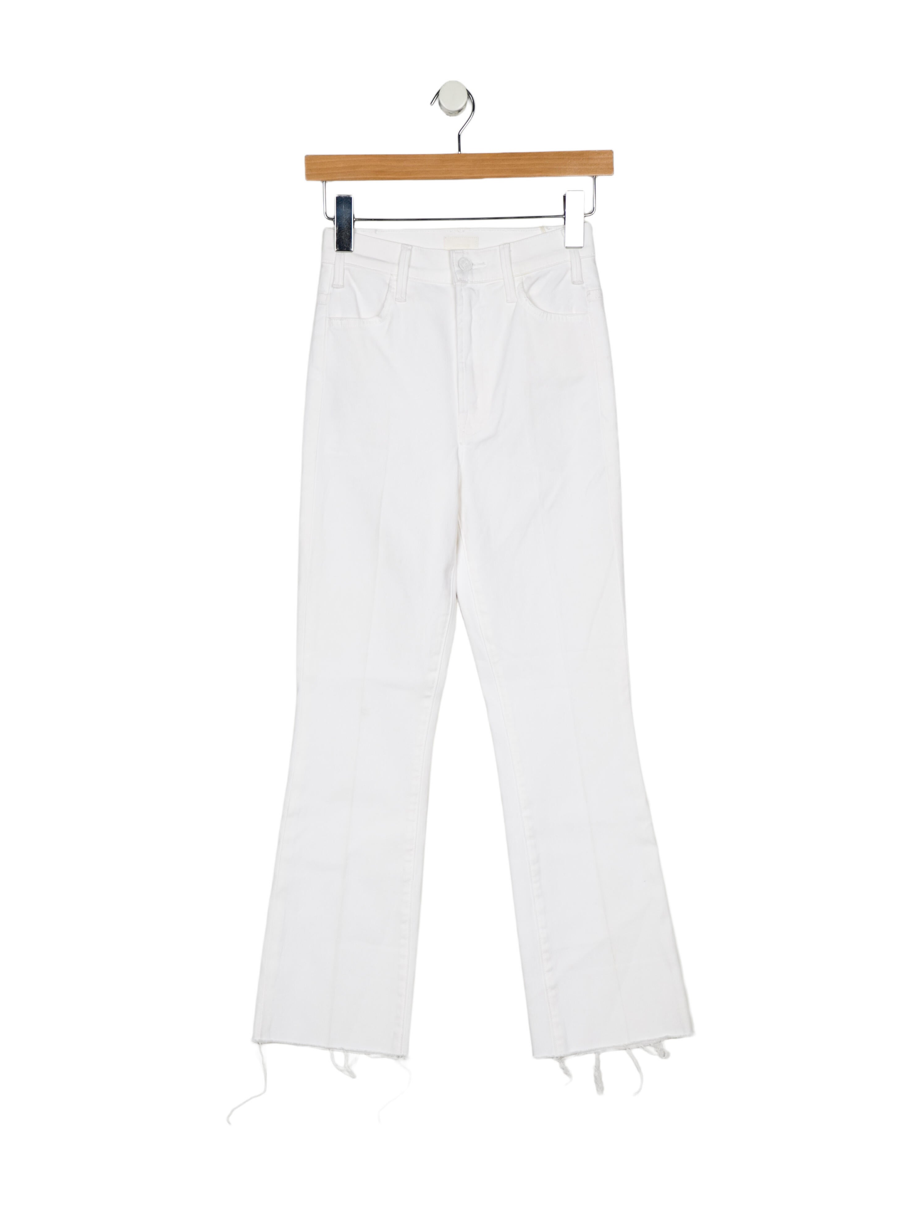 Mother Mid-Rise Straight Leg Jeans