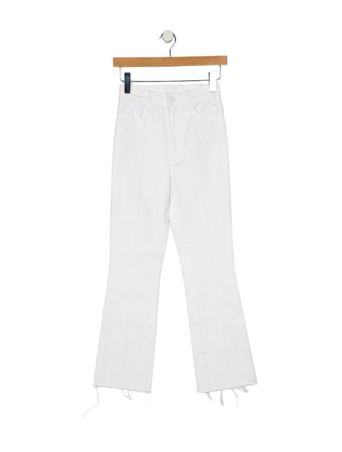 Mother Mid-Rise Straight Leg Jeans