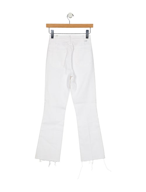 Mother Mid-Rise Straight Leg Jeans