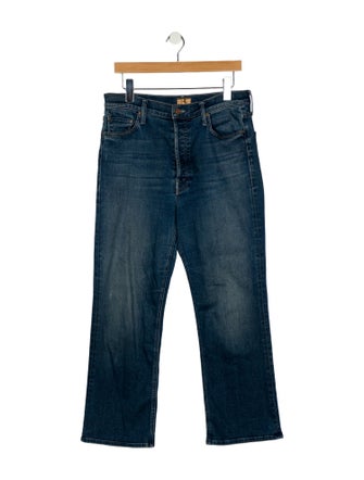 Mother High-Rise Wide Leg Jeans