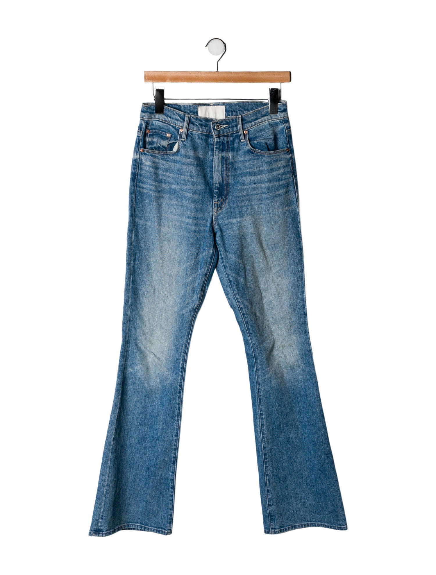 Mother High-Rise Wide Leg Jeans