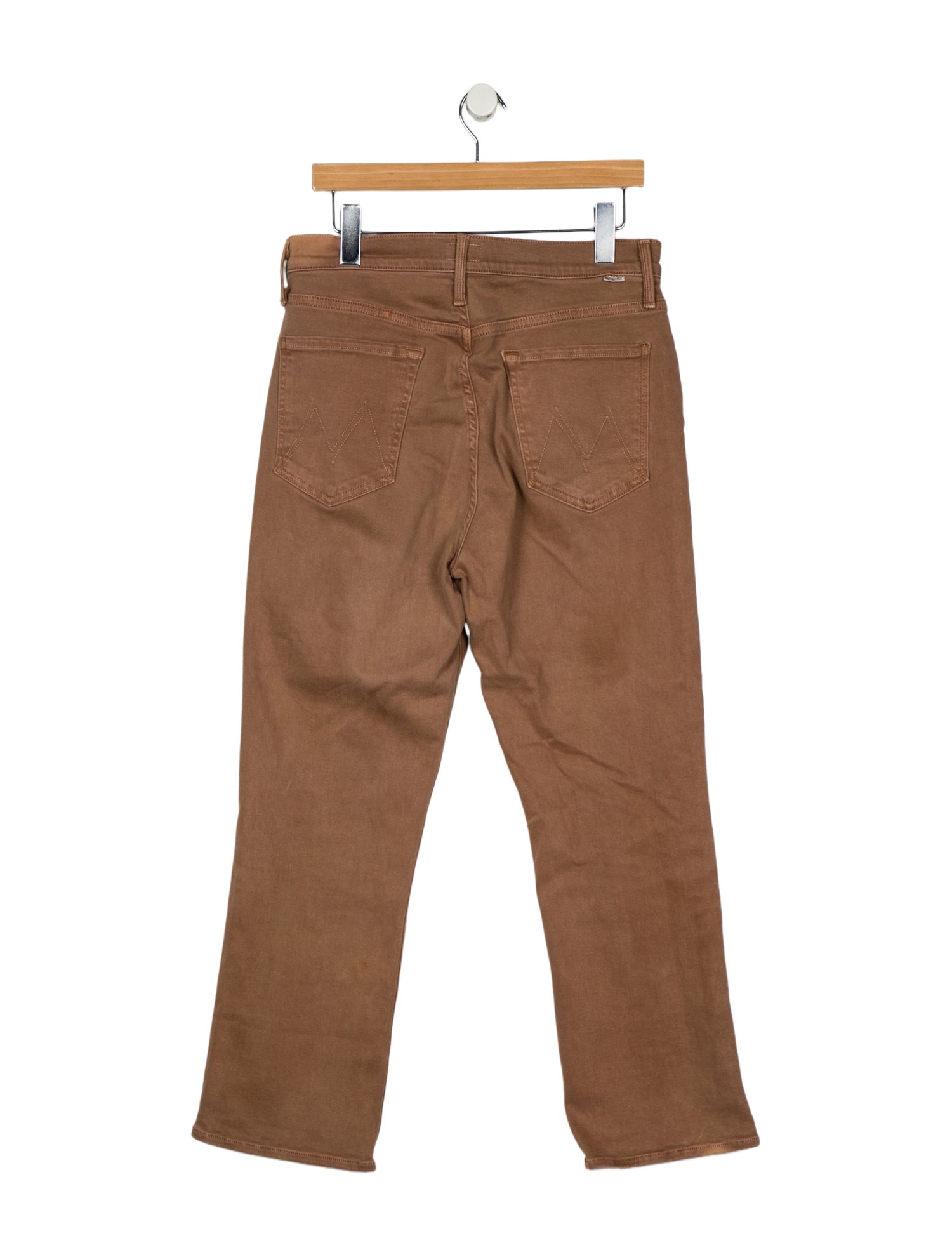 Mother High-Rise Straight Leg Jeans