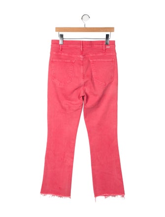 Mother Mid-Rise Straight Leg Jeans