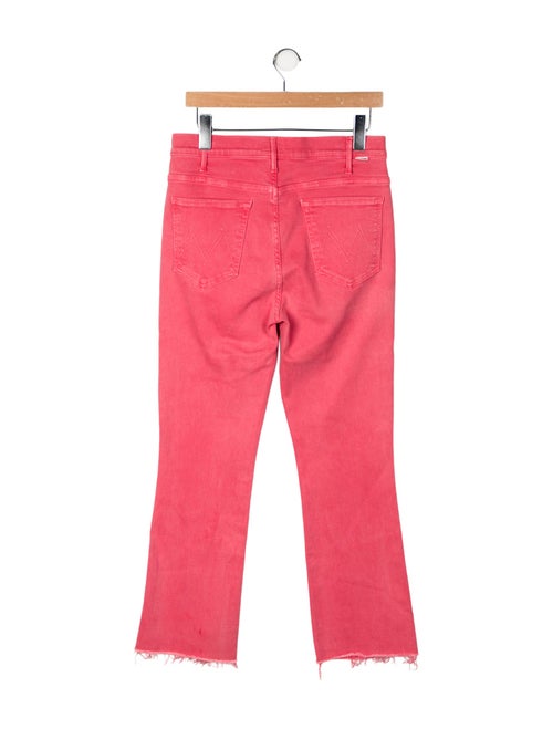 Mother Mid-Rise Straight Leg Jeans