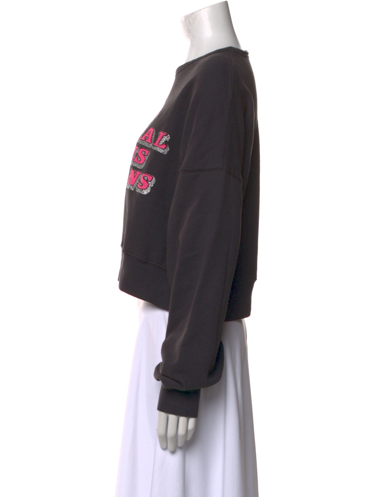 Mother Graphic Print Crew Neck Sweatshirt