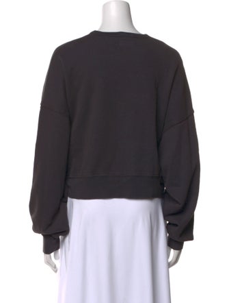 Mother Graphic Print Crew Neck Sweatshirt