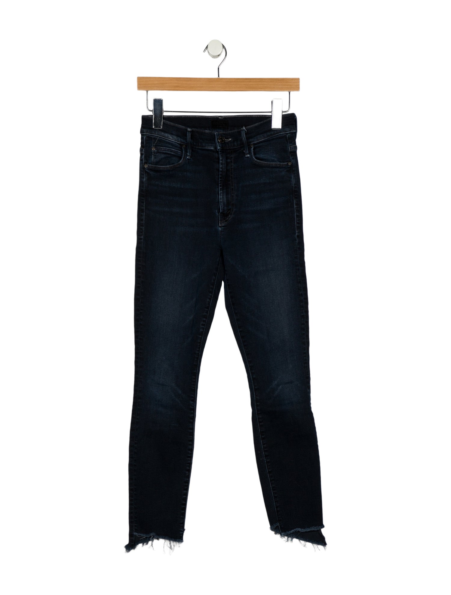 Mother Mid-Rise Skinny Leg Jeans
