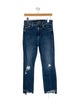 Mother High-Rise Straight Leg Jeans