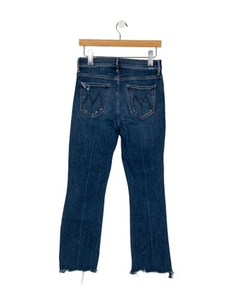 Mother High-Rise Straight Leg Jeans