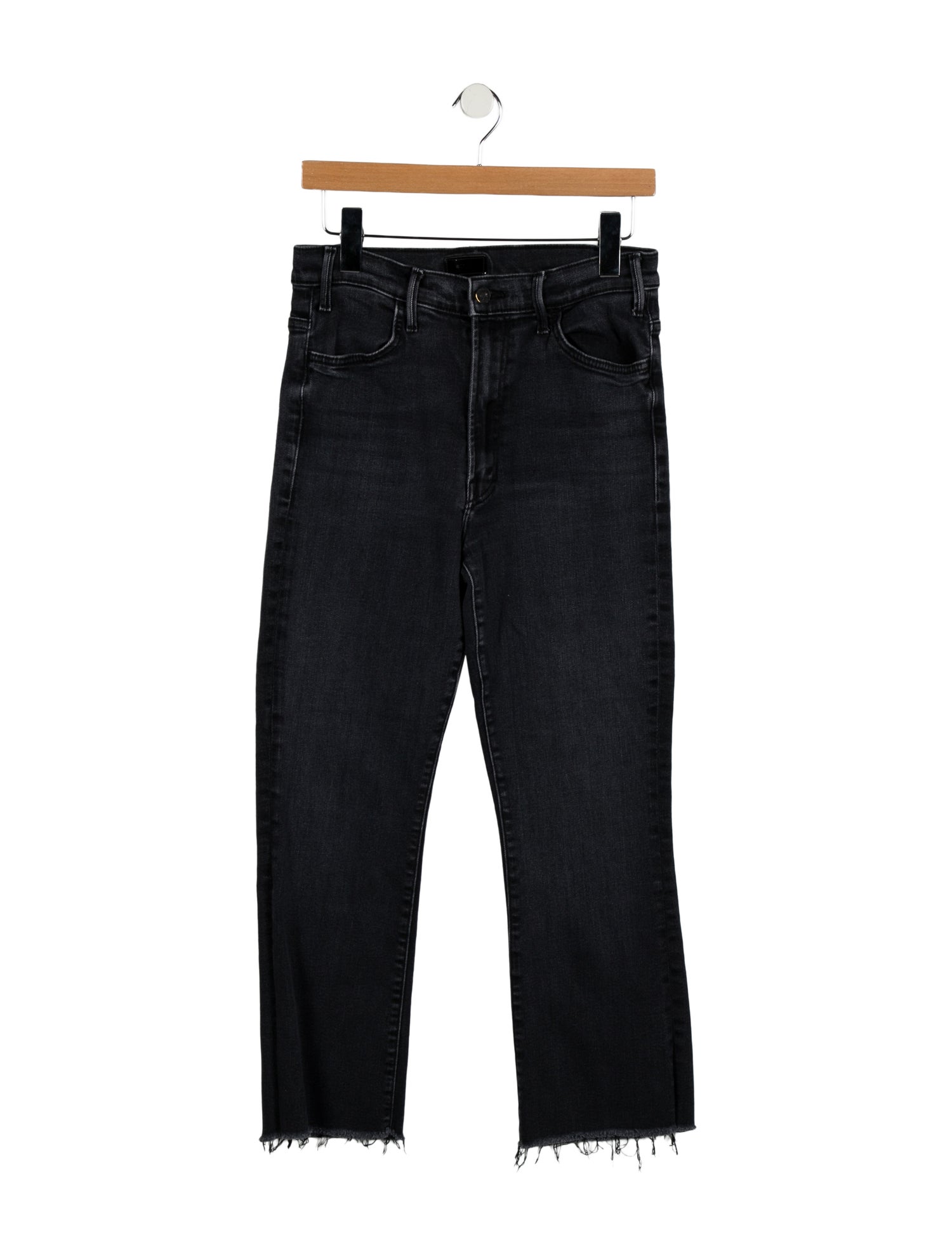 Mother High-Rise Straight Leg Jeans