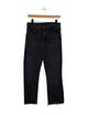 Mother High-Rise Straight Leg Jeans
