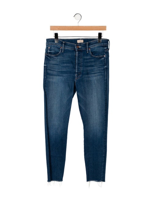 Mother Mid-Rise Skinny Leg Jeans