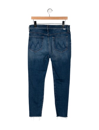 Mother Mid-Rise Skinny Leg Jeans