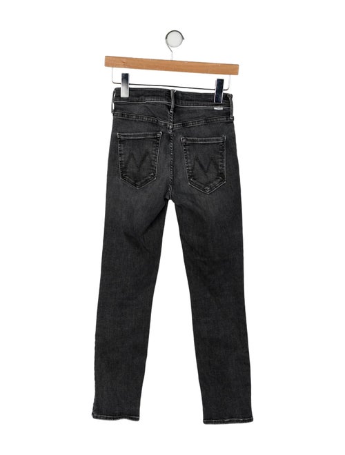 Mother Mid-Rise Straight Leg Jeans