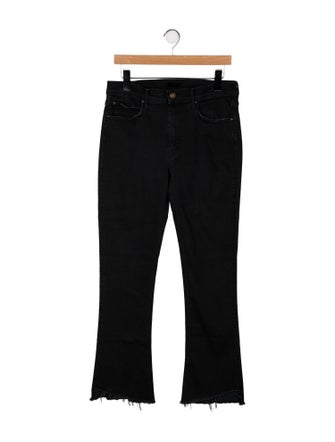 Mother Mid-Rise Straight Leg Jeans