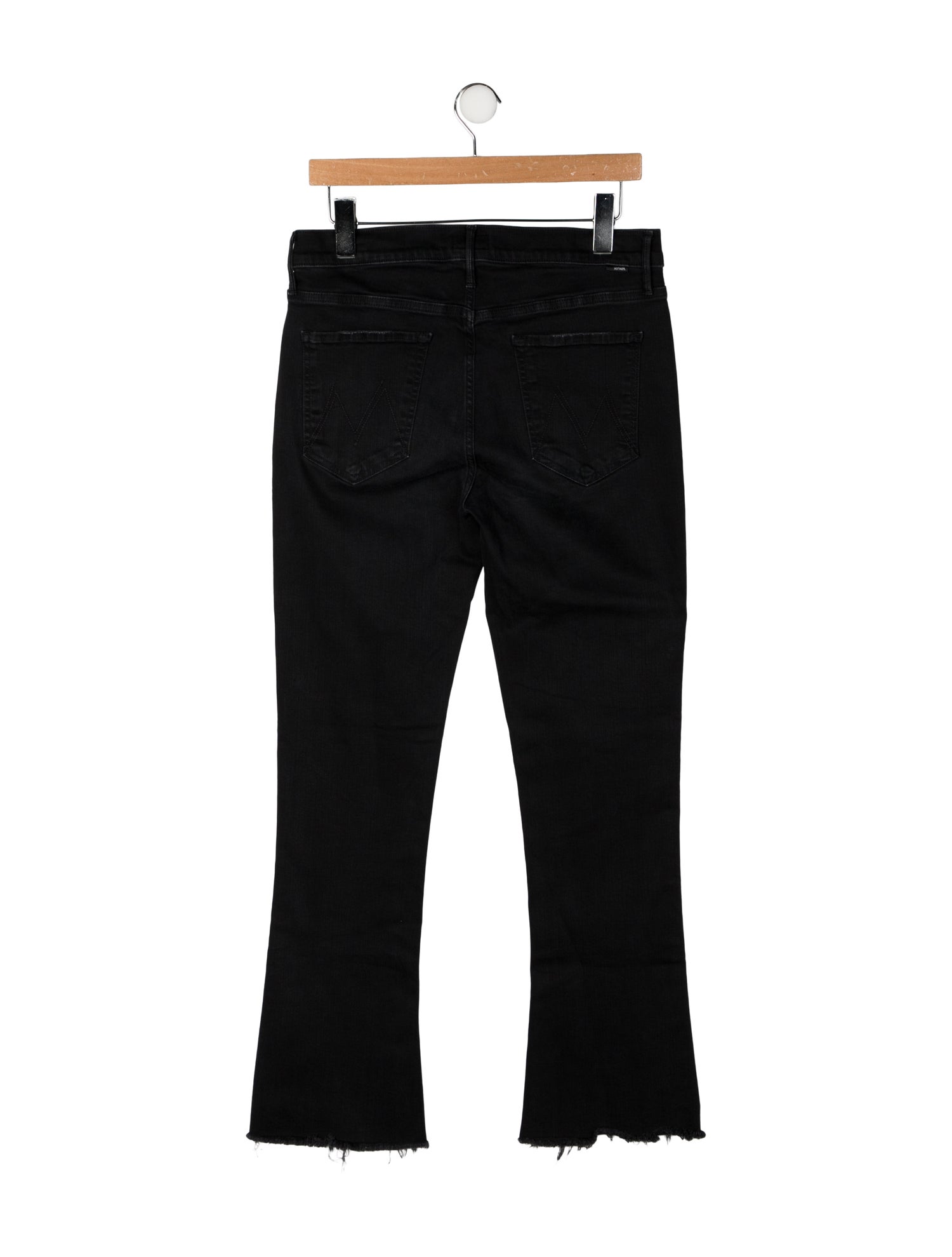 Mother Mid-Rise Straight Leg Jeans