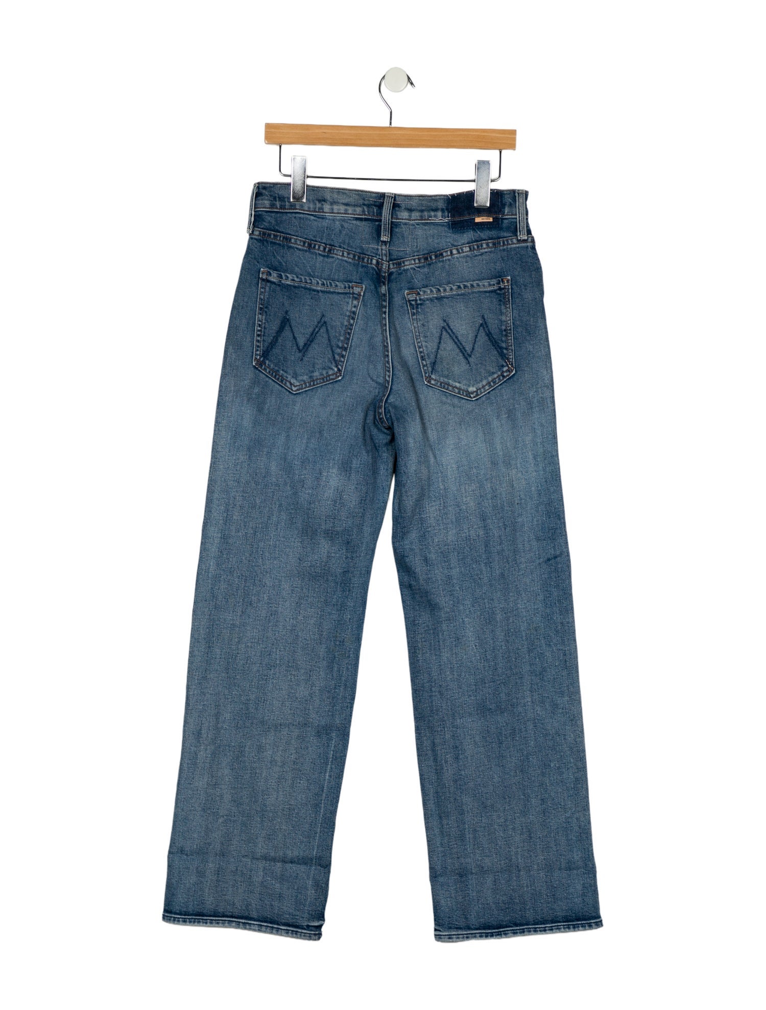 Mother High-Rise Wide Leg Jeans