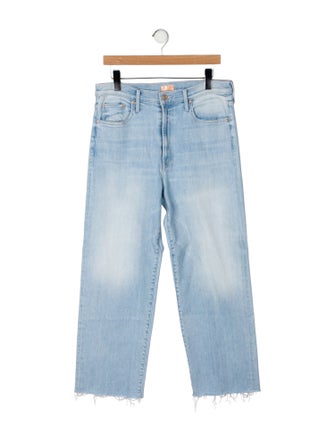 Mother High-Rise Wide Leg Jeans