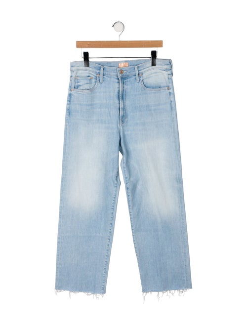 Mother High-Rise Wide Leg Jeans
