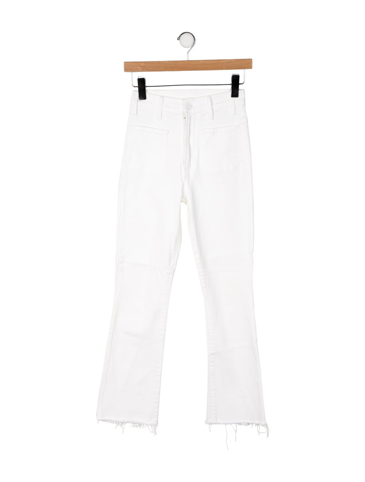 Mother Mid-Rise Straight Leg Jeans