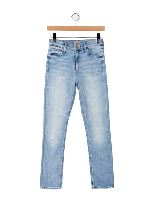 Mother Sweet Petals Straight Leg Jeans