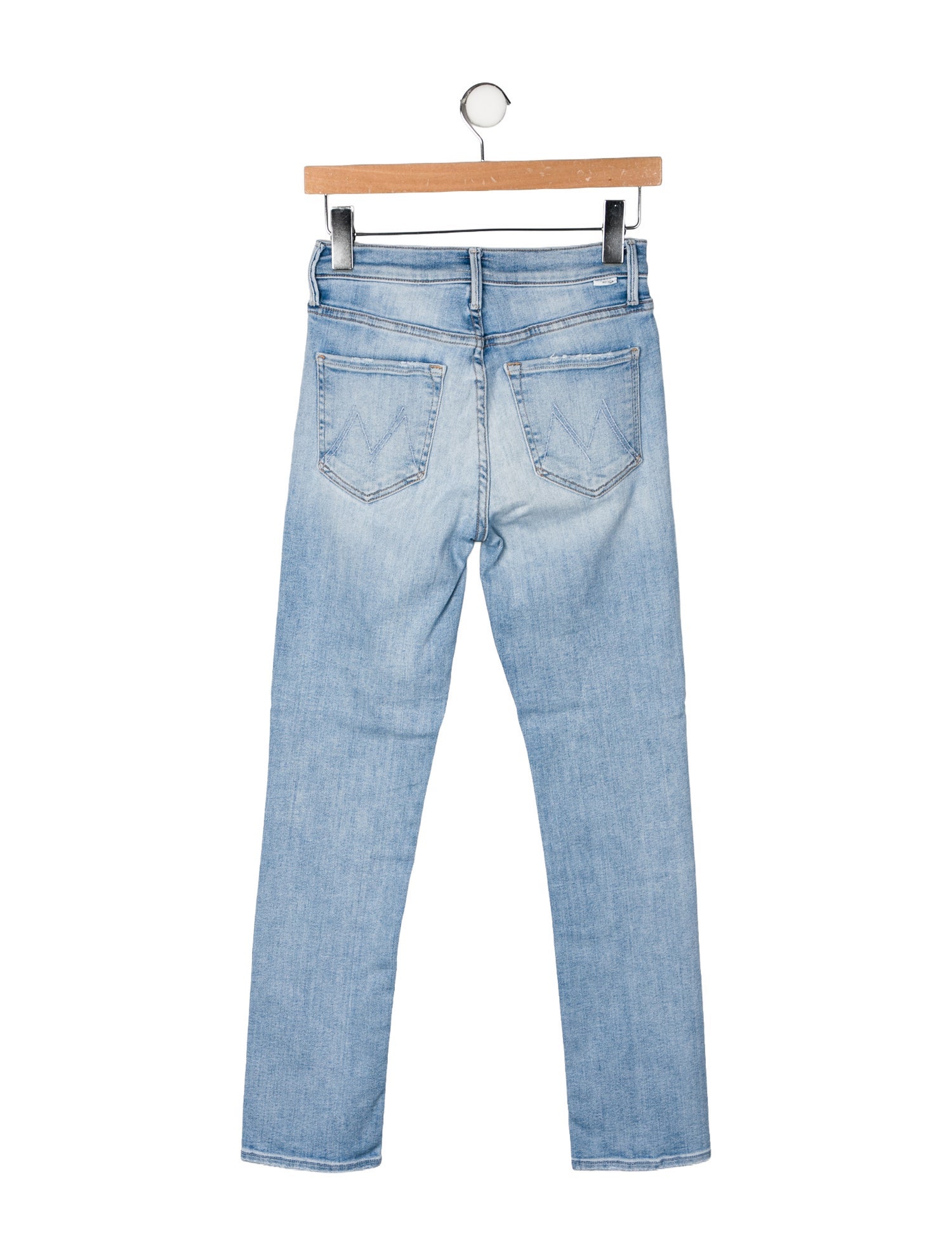 Mother Sweet Petals Straight Leg Jeans