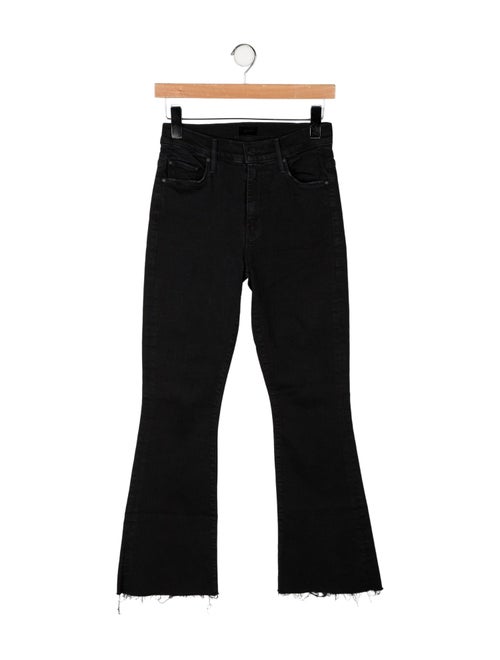 Mother Mid-Rise Wide Leg Jeans