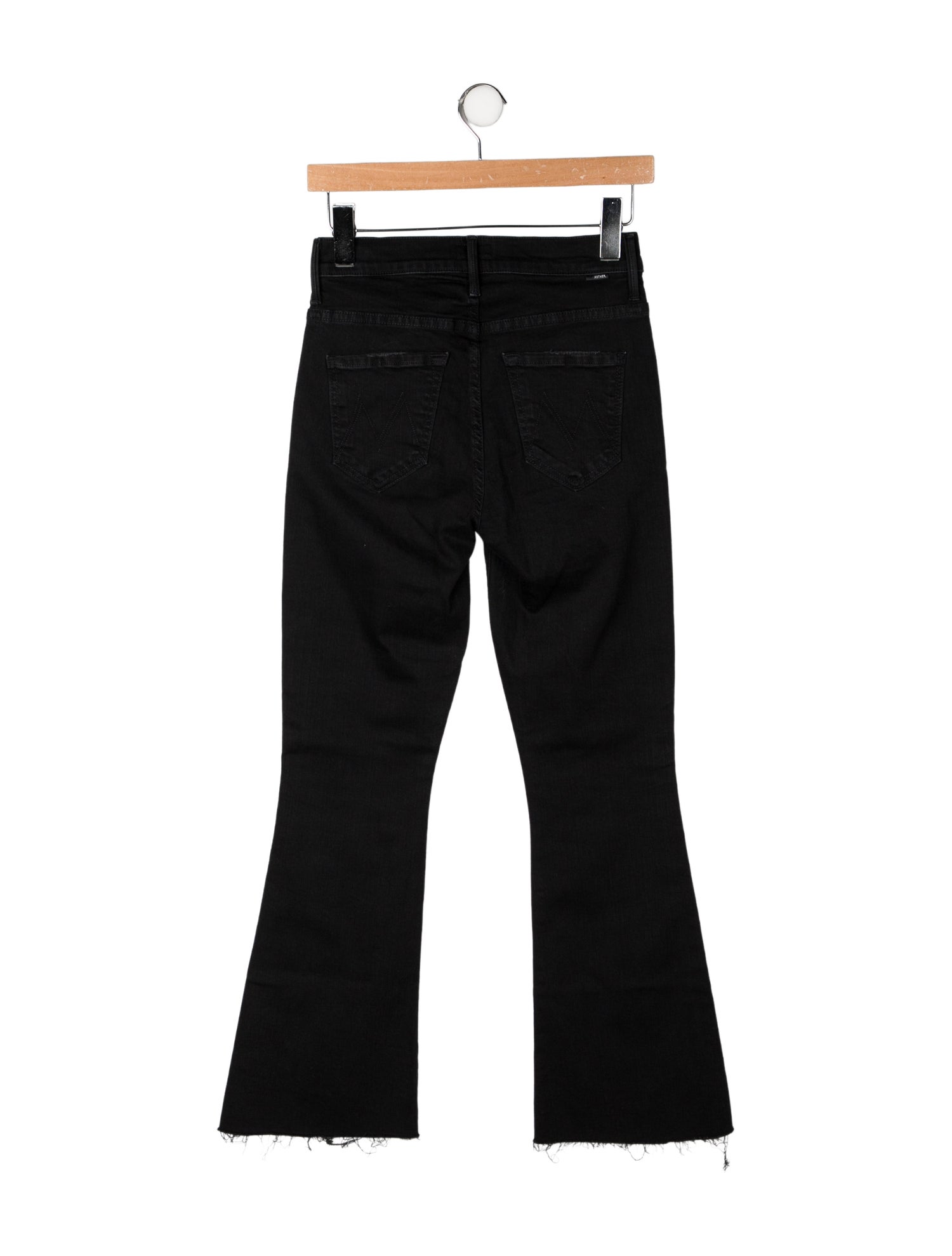 Mother Mid-Rise Wide Leg Jeans