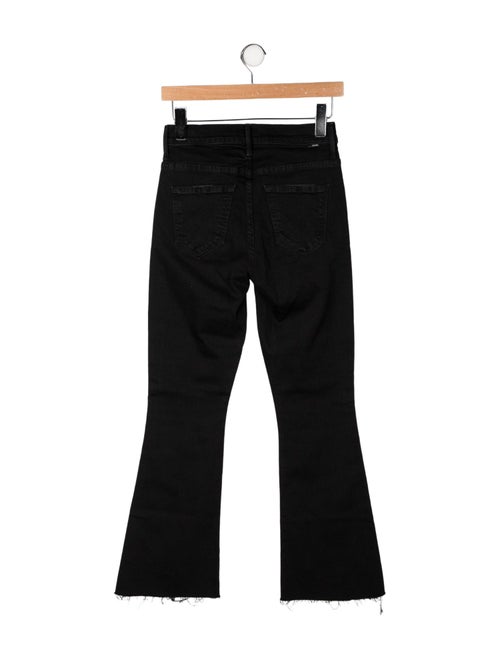 Mother Mid-Rise Wide Leg Jeans