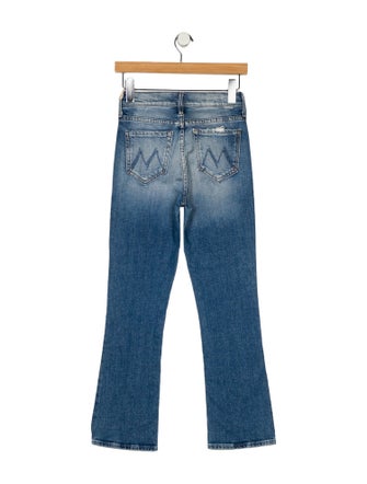 Mother Low-Rise Wide Leg Jeans