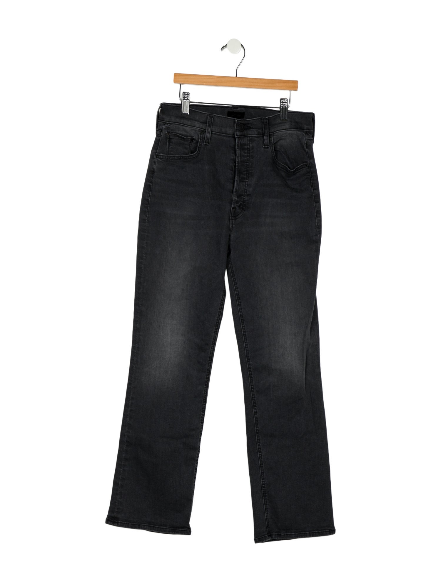 Mother High-Rise Straight Leg Jeans