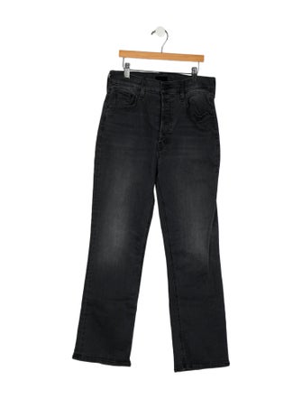 Mother High-Rise Straight Leg Jeans