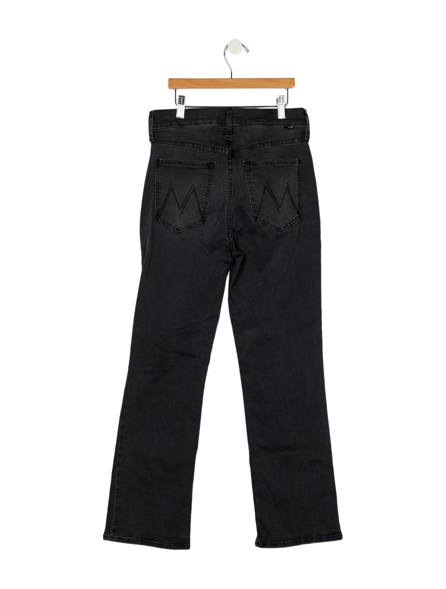 Mother High-Rise Straight Leg Jeans