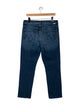 Mother Mid-Rise Straight Leg Jeans