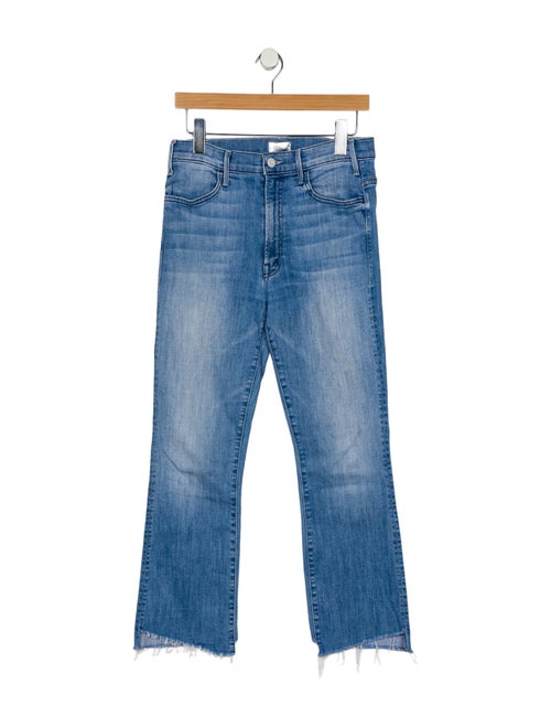 Mother Mid-Rise Straight Leg Jeans