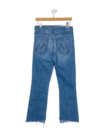 Mother Mid-Rise Straight Leg Jeans