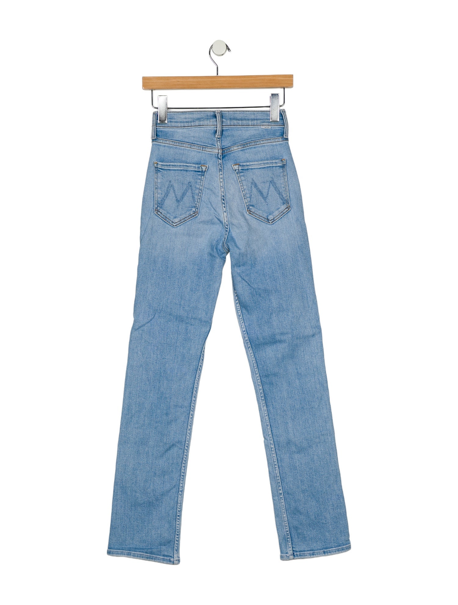Mother High-Rise Straight Leg Jeans