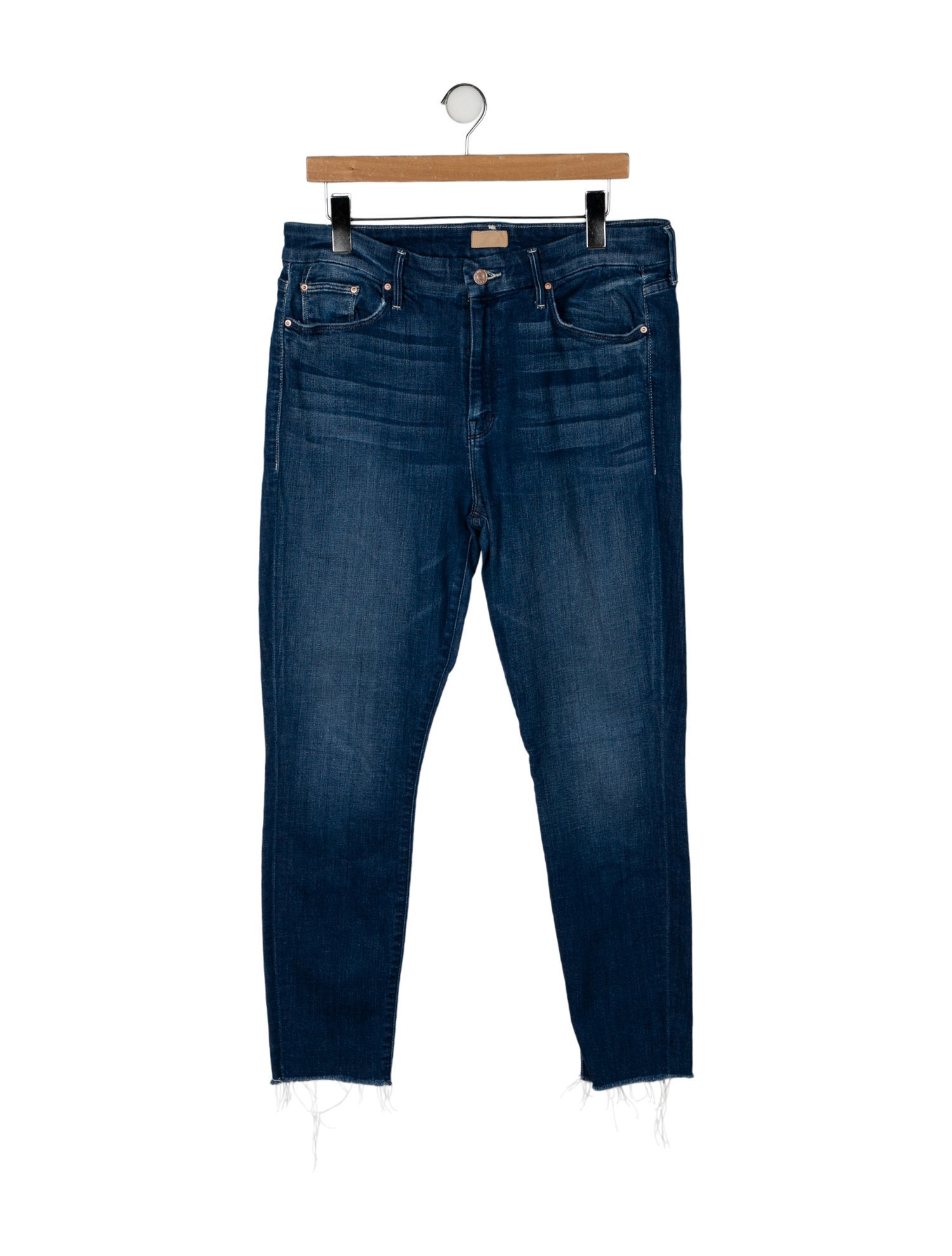 Mother High-Rise Straight Leg Jeans