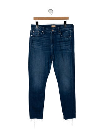 Mother High-Rise Straight Leg Jeans