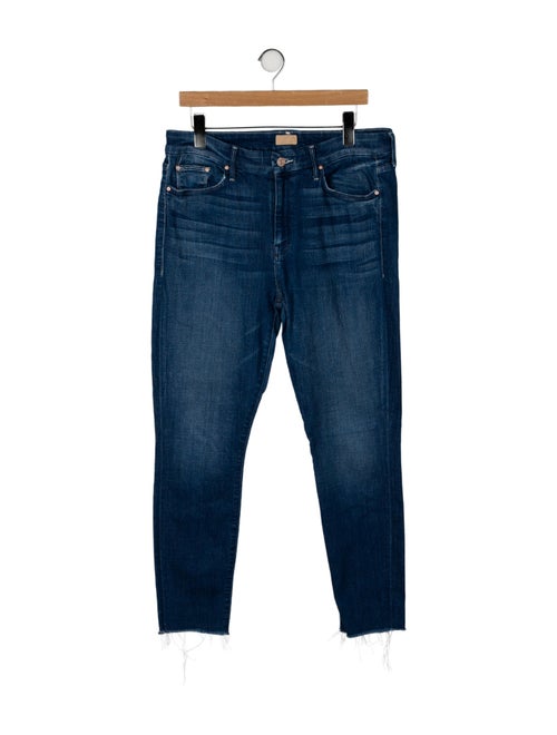 Mother High-Rise Straight Leg Jeans