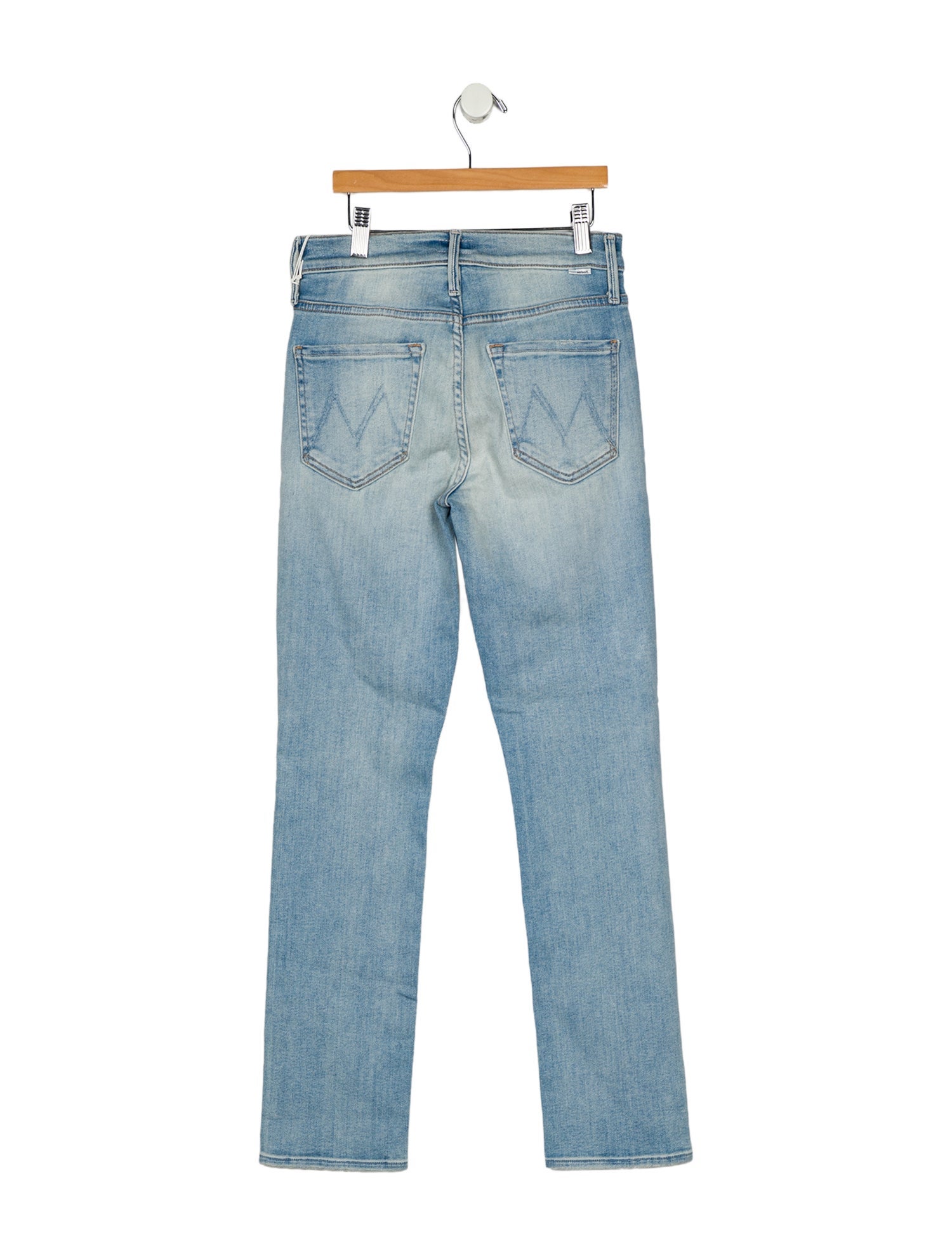 Mother Mid-Rise Straight Leg Jeans w/ Tags