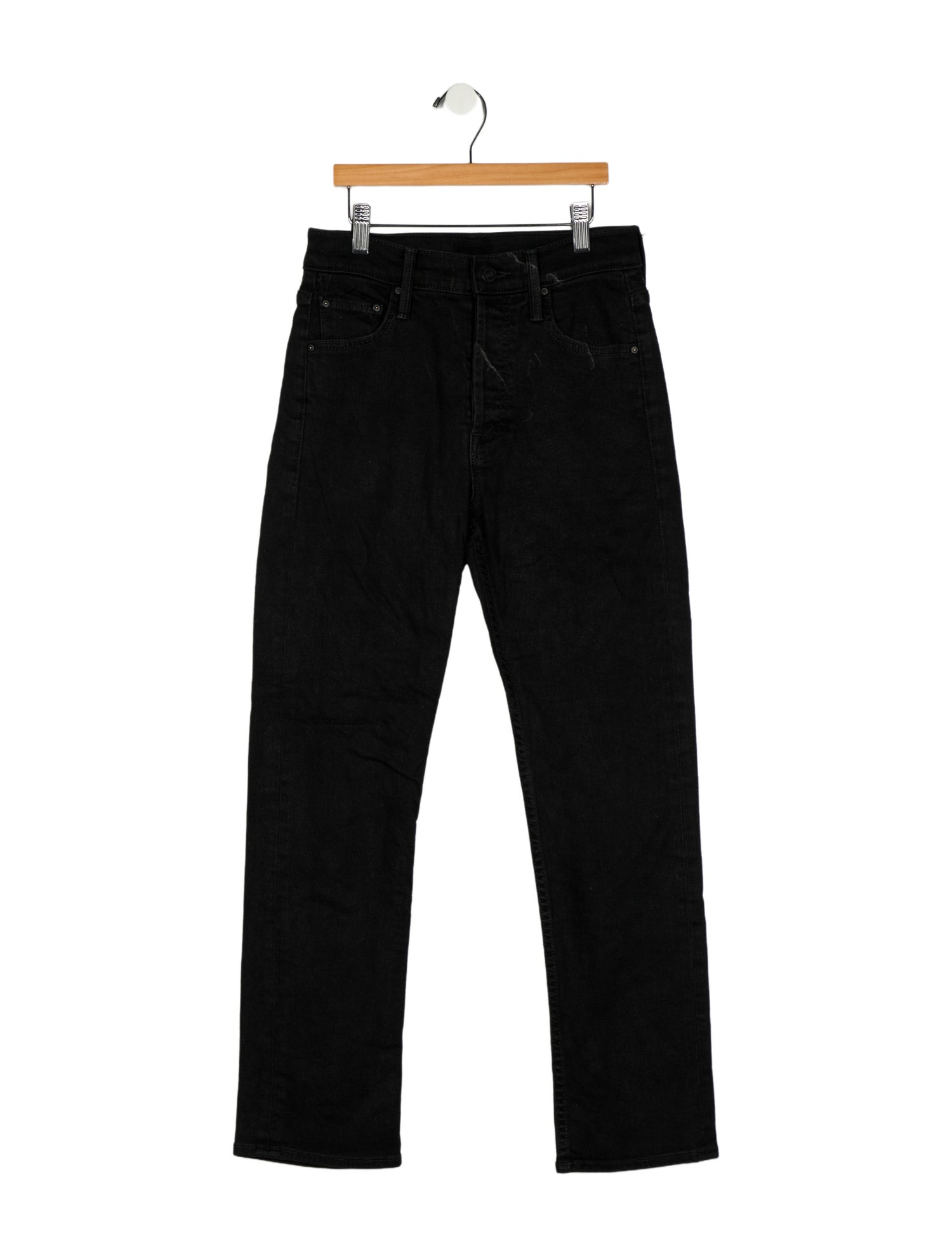 Mother High-Rise Straight Leg Jeans