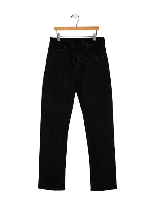Mother High-Rise Straight Leg Jeans