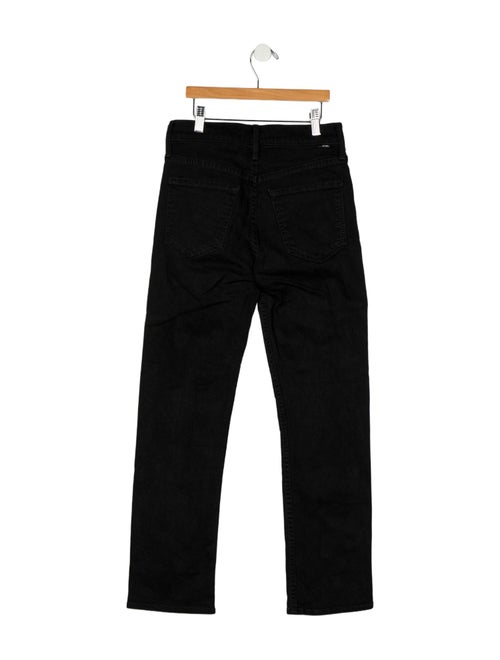 Mother High-Rise Straight Leg Jeans