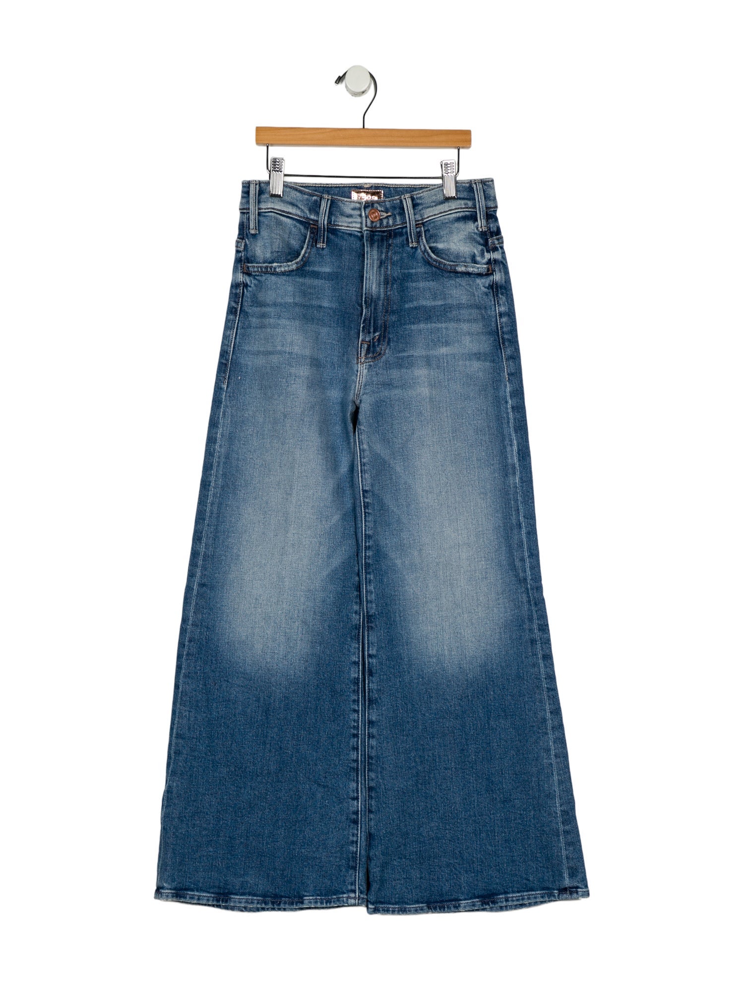 Mother Mid-Rise Wide Leg Jeans w/ Tags