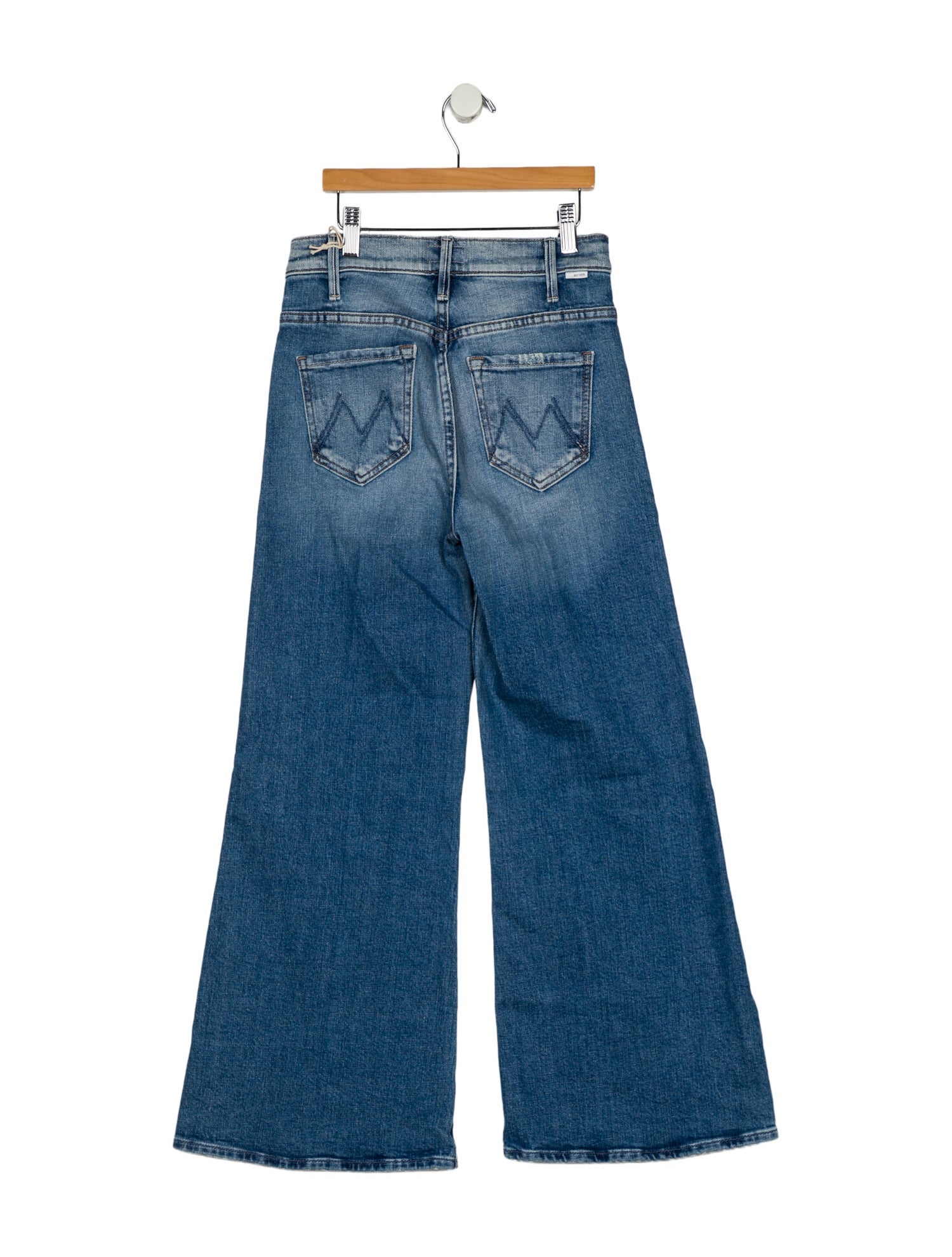 Mother Mid-Rise Wide Leg Jeans w/ Tags