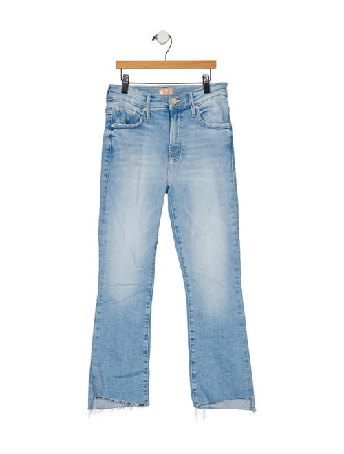 Mother Mid-Rise Straight Leg Jeans