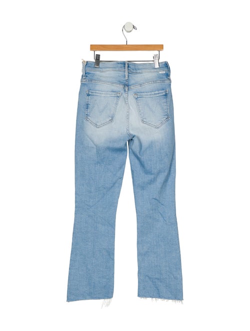 Mother Mid-Rise Straight Leg Jeans